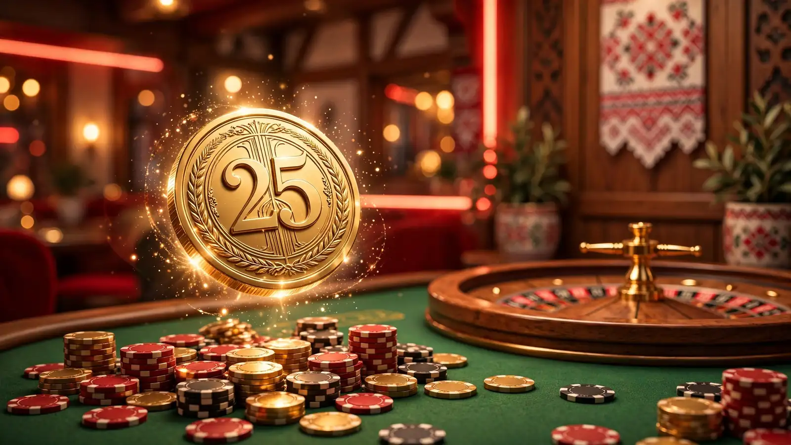Casino bonus 25 zł bez depozytu przy rejestracji